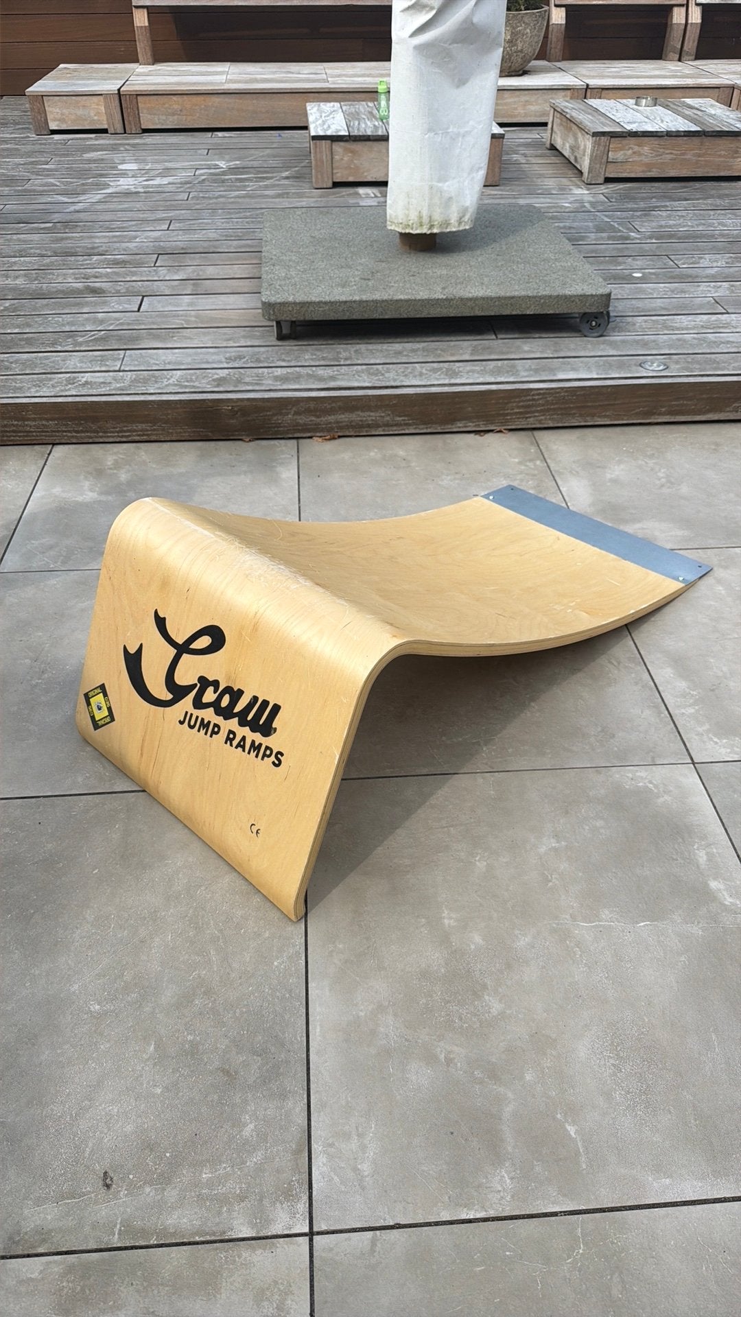 Graw Jump ramp - stuntstep, Fietsen en Brommers, Steps, Ophalen of Verzenden, Nieuw, Gewone step