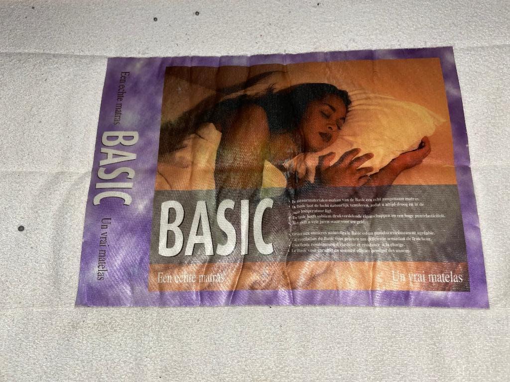 Matras Basic 1 persoon, Ophalen, 90 cm, Eenpersoons, Zo goed als nieuw