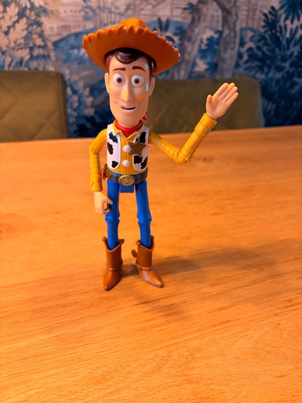 Toy Story Disney Mattel Woody en Buzz Lightyear figuren, Ophalen of Verzenden, Gebruikt