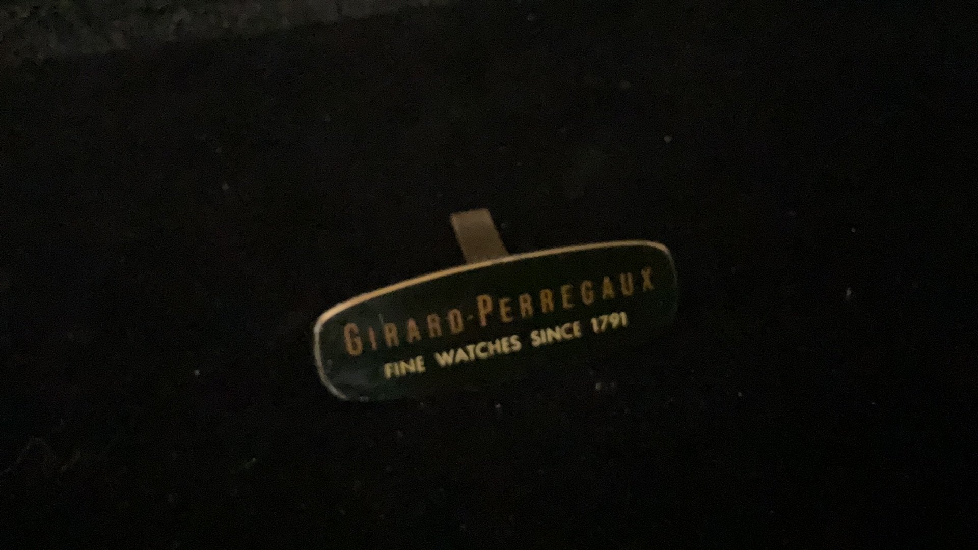 Vintage Girard Perregaux Horlogestandaard, Ophalen of Verzenden