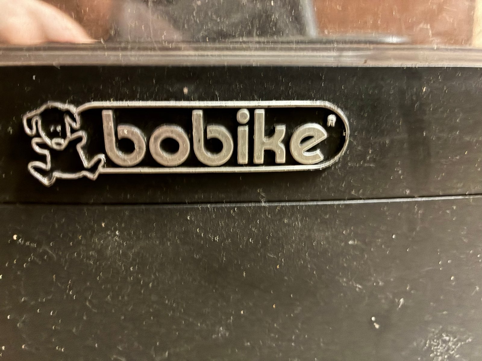 Bobike fietsstoeltje met windscherm, Ophalen of Verzenden, Gebruikt, Voorzitje