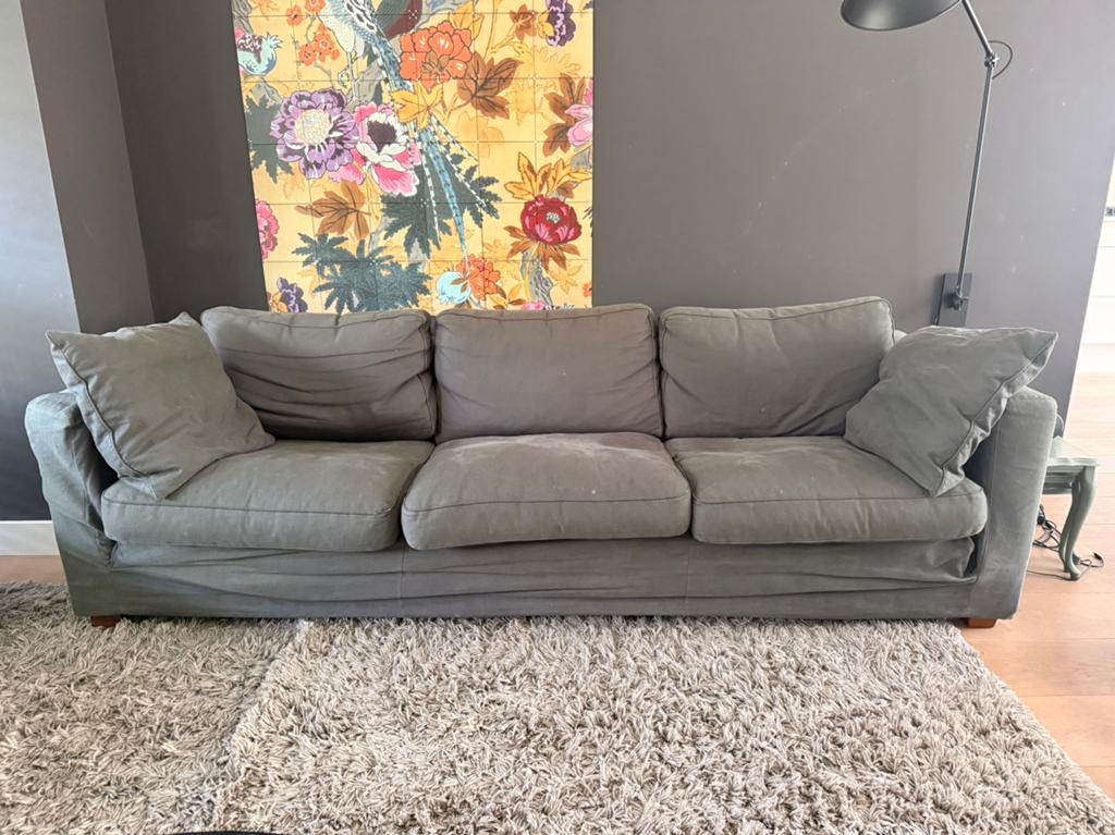 Linteloo bank, Huis en Inrichting, Banken | Bankstellen, Driepersoons, 75 tot 100 cm, Ophalen of Verzenden, Zo goed als nieuw