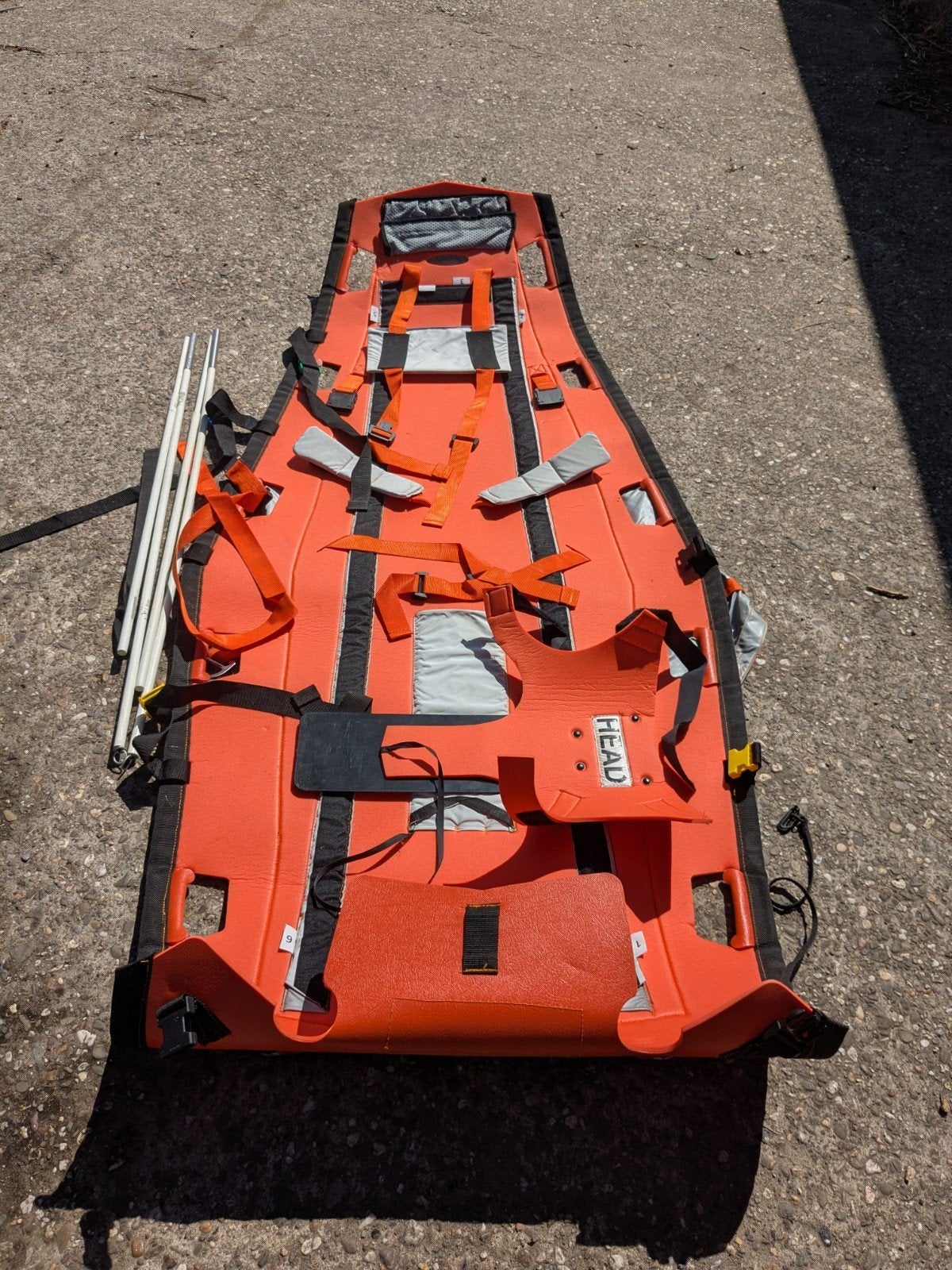 thermosoft Marin hypothermia brancard, Ophalen
