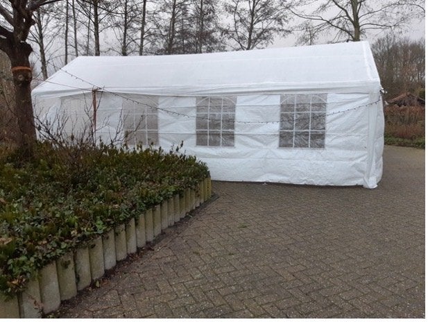 Partytent te koop, Tuin en Terras, Overige Tuin en Terras, Ophalen of Verzenden, Zo goed als nieuw