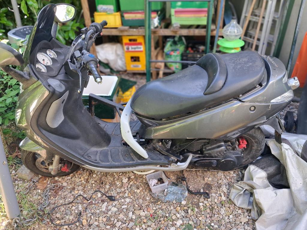 Peugeot Elystar 50 cc 2 tact, Fietsen en Brommers, Scooters | Peugeot, Ophalen, Gebruikt, Overige modellen, Maximaal 45 km/u