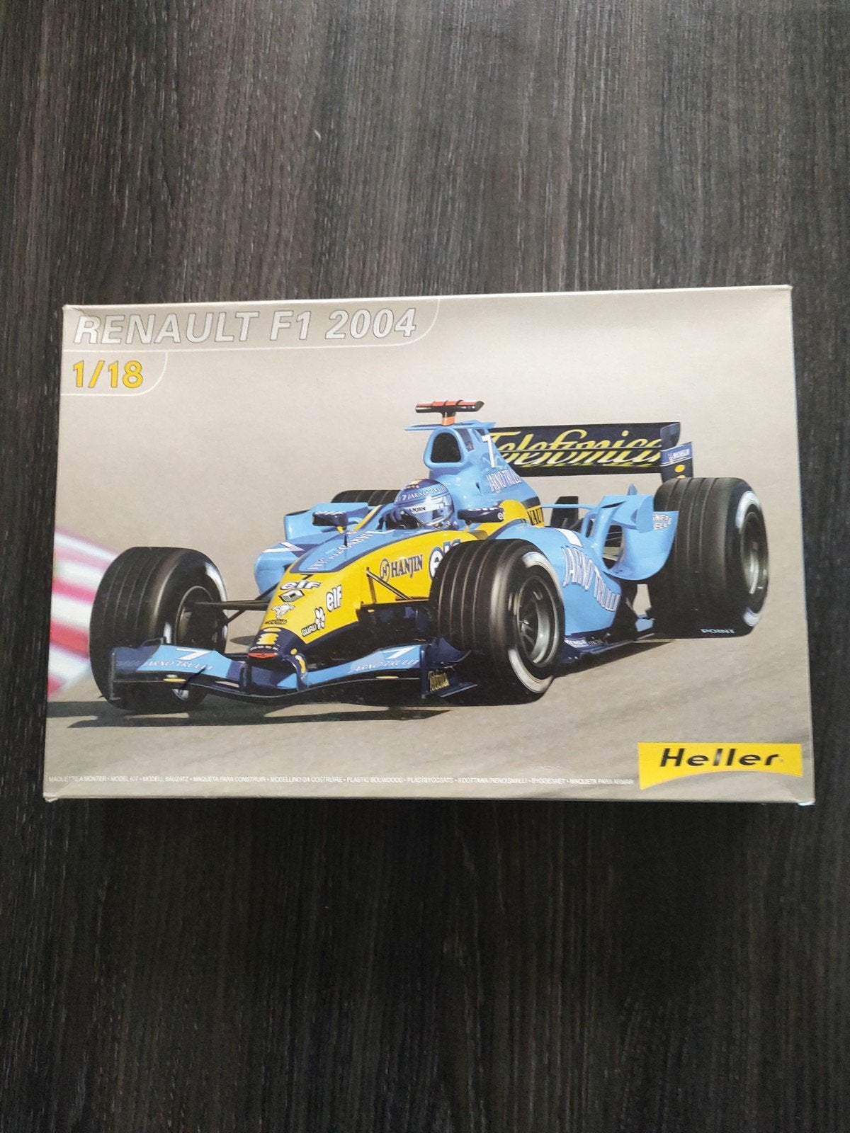 Heller 80797  Renault R24 F1 2004 Modelbouwkit 1:18 zeldzaam, Auto, Groter dan 1:32, Ophalen of Verzenden, Zo goed als nieuw