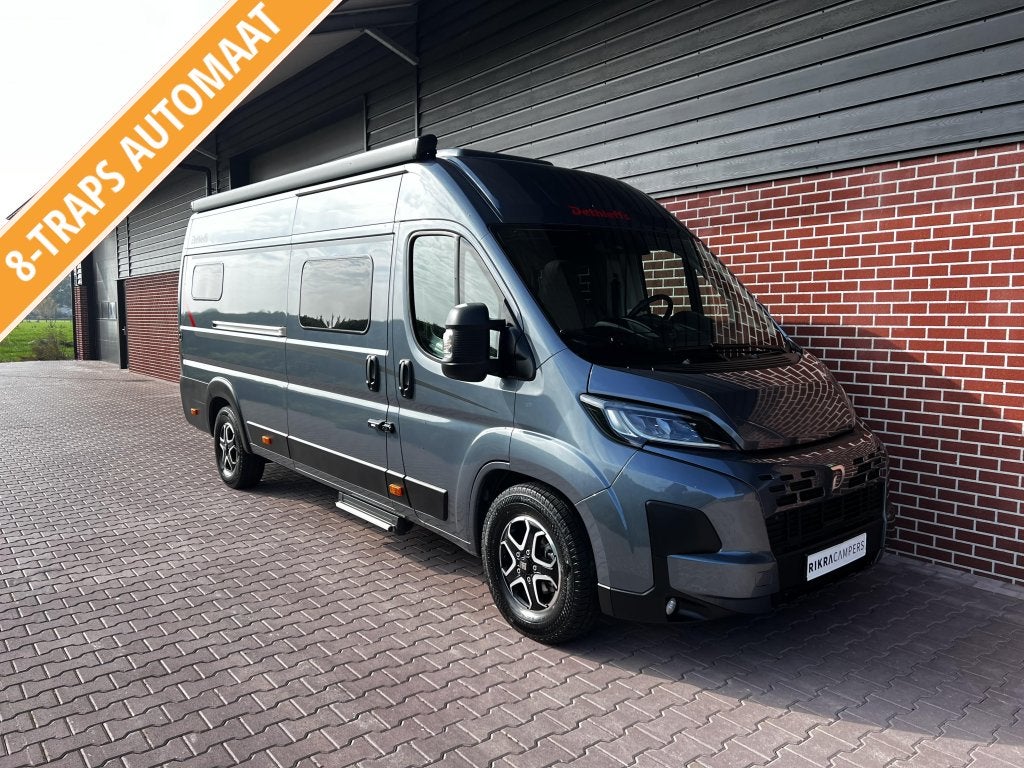 Dethleffs Globetrail 640ES/8-G Automaat/180PK/Busbiker/Solar, Caravans en Kamperen, Automaat, Buscamper of Camperbus, Fiat, Tot en met 2