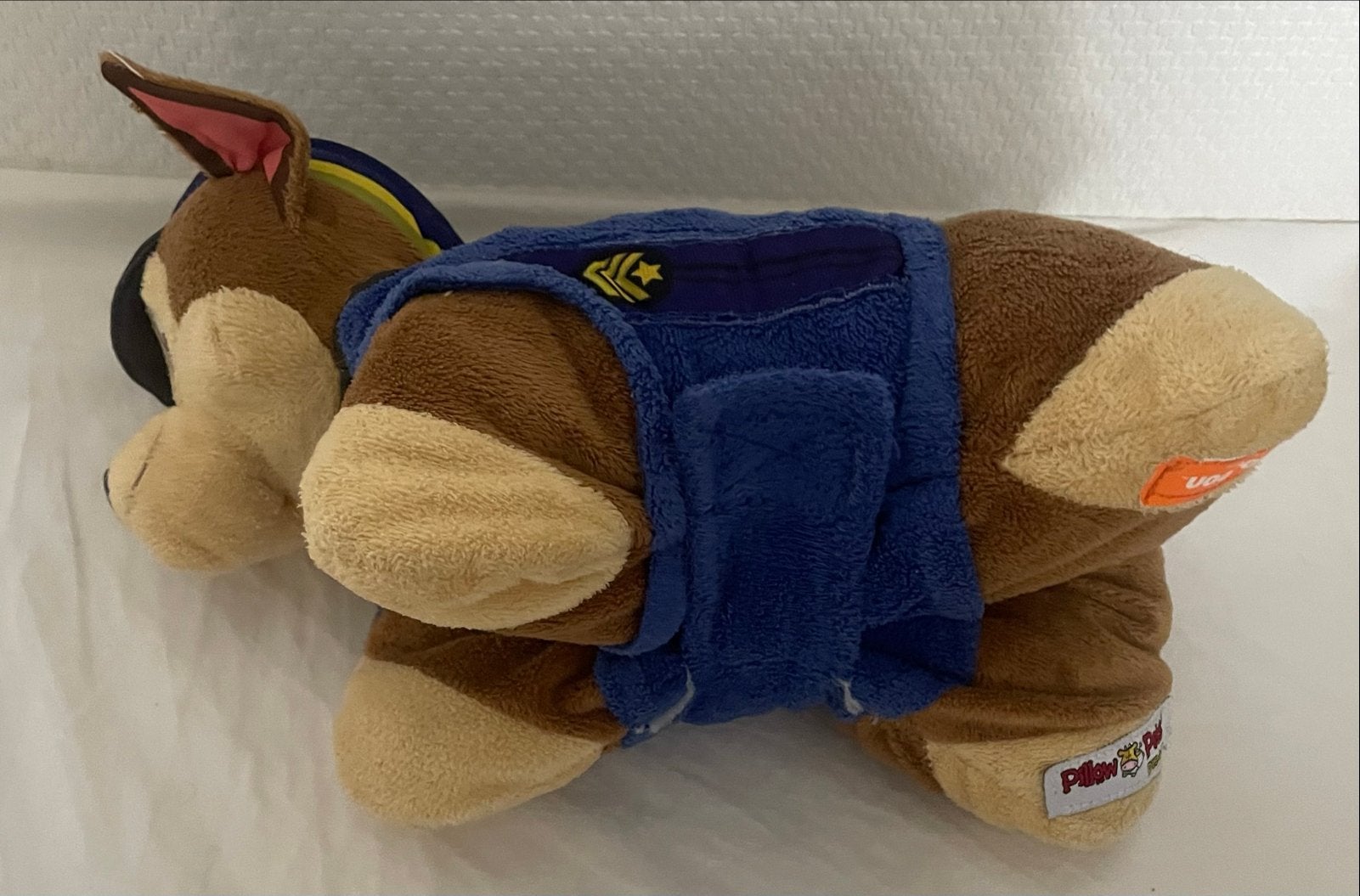 Paw Patrol Chase knuffel en kussen 2-in-1, Ophalen, Gebruikt, Overige merken, Hond
