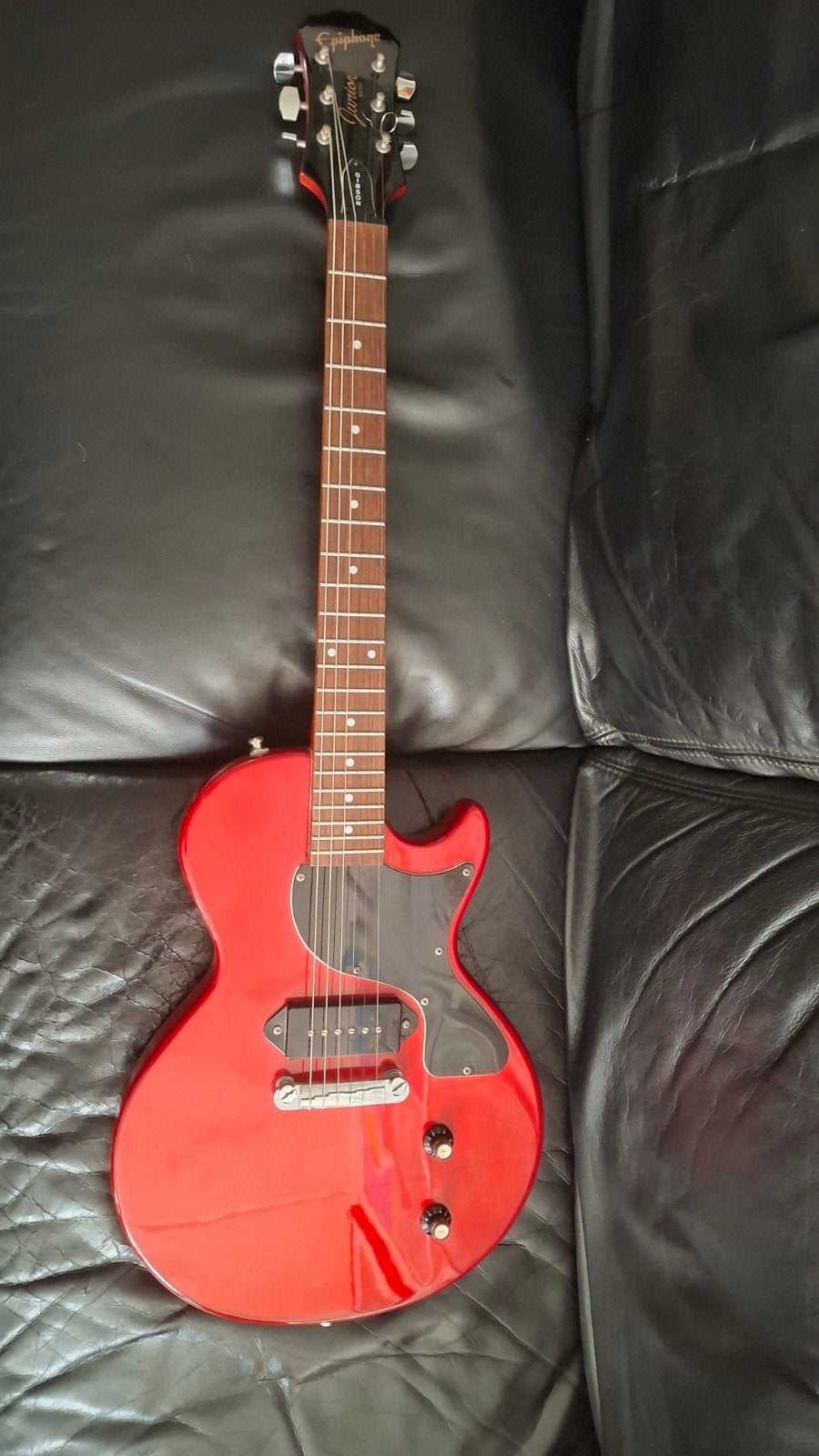 epiphone junior gibson, Muziek en Instrumenten, Ophalen, Zo goed als nieuw, Solid body, Epiphone