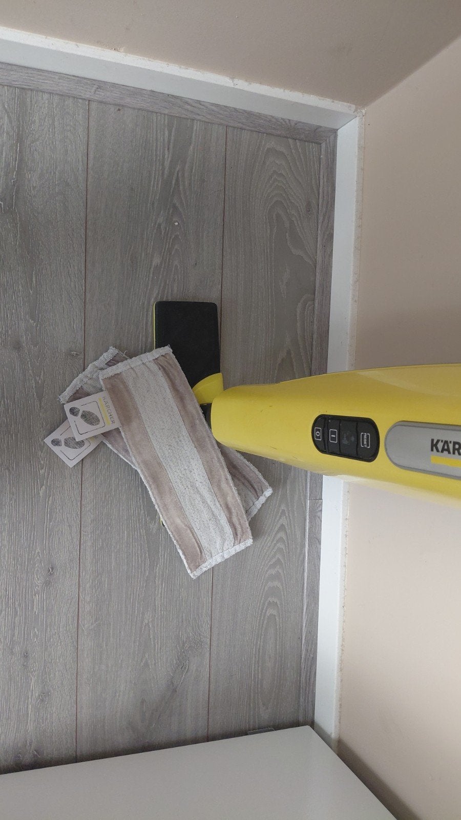 Karcher stoomreiniger met 2 dweilen en 3 stoomstanden, Ophalen