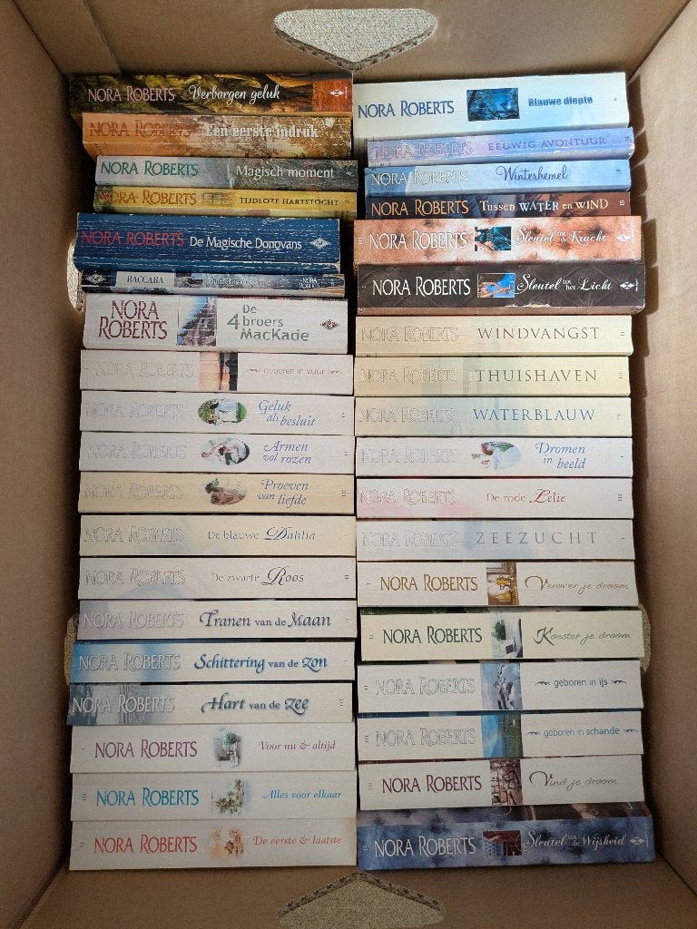 Nora Roberts boeken, Ophalen, Gelezen, Nora Roberts, Nederland