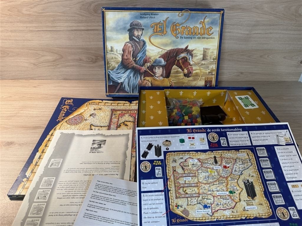 El Grande - 999 games - s6815, Hobby en Vrije tijd, Verzenden, Zo goed als nieuw