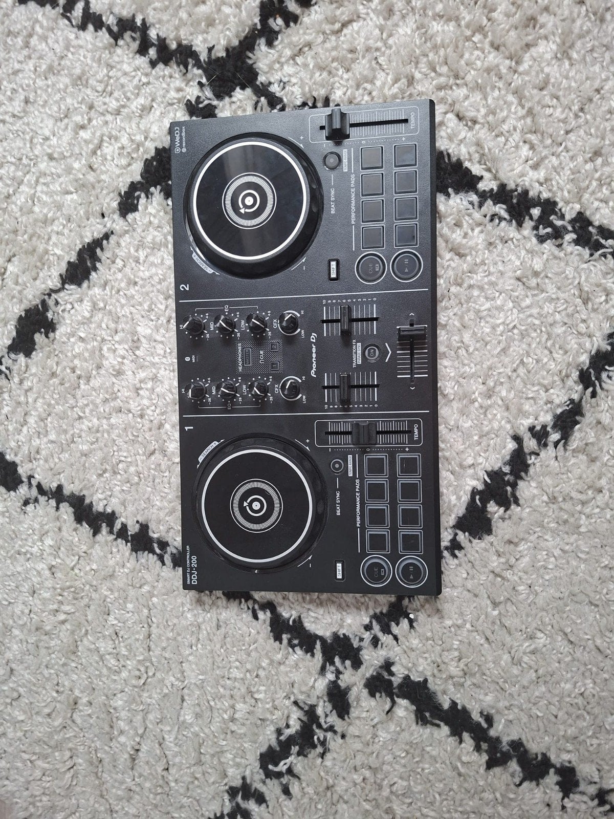 Pioneer DDJ-200 DJ-controller - Zo goed als nieuw, Muziek en Instrumenten, Dj-sets en Draaitafels, Ophalen