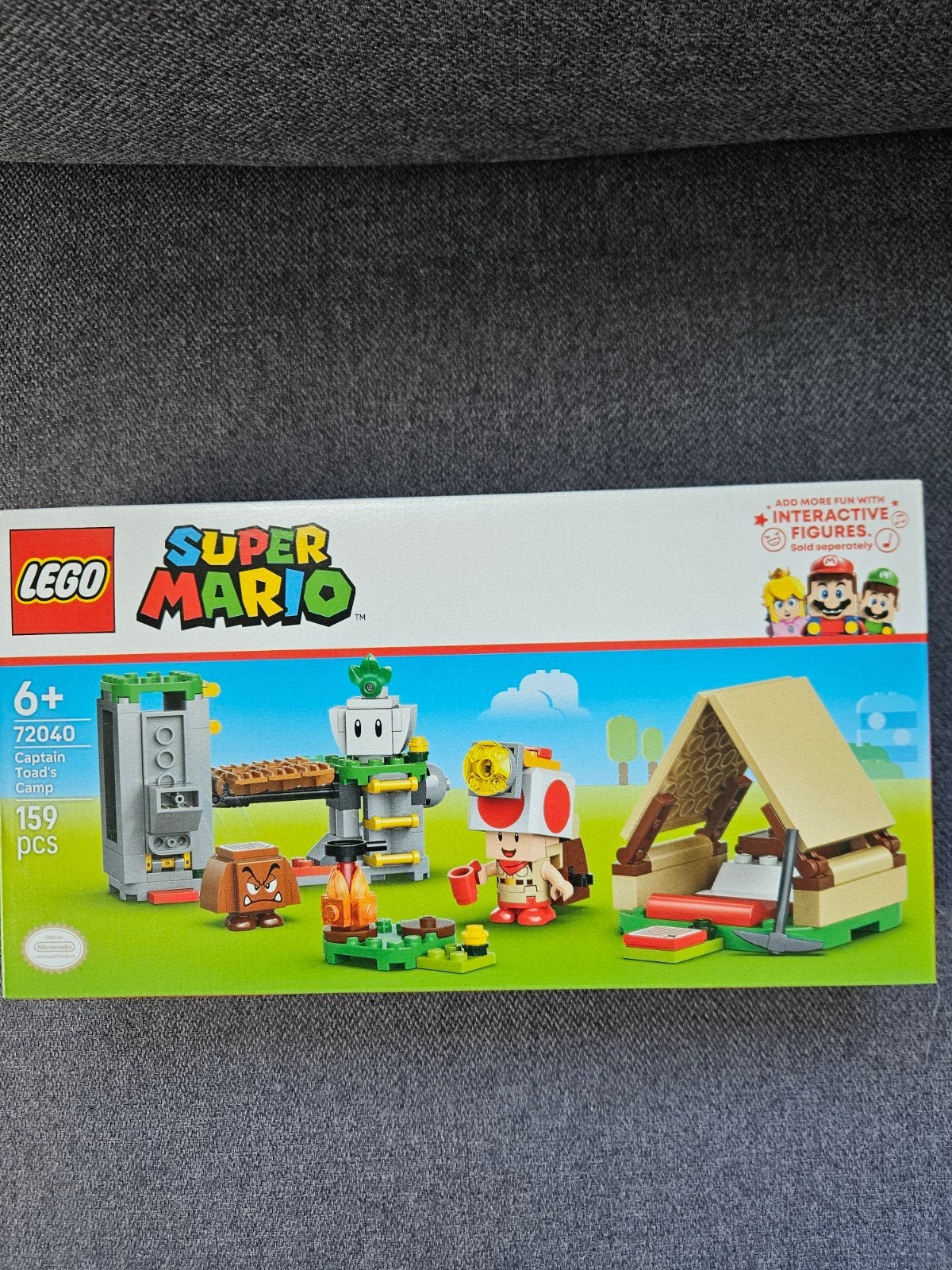 Lego super mario Captain Toad's Camp 72040, Ophalen of Verzenden, Nieuw