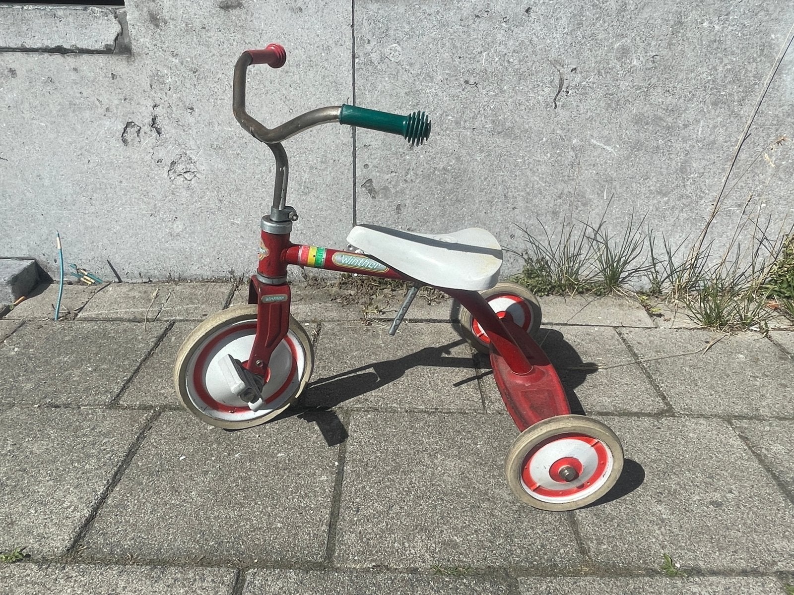 vintage winther driewieler, Fietsen en Brommers, Fietsen | Driewielers, Gebruikt, Verstelbare zitting, Ophalen