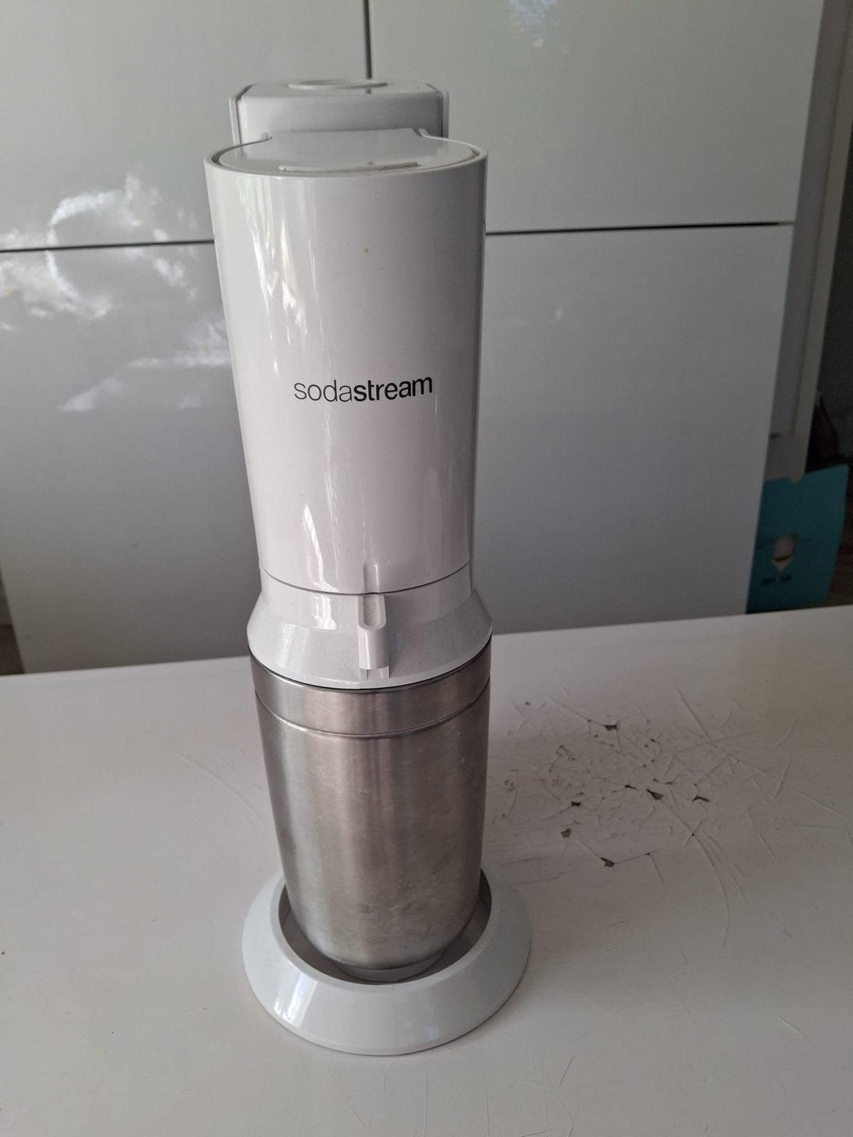 Sodastream bruiswatermaker - Wit, Ophalen of Verzenden, Gebruikt