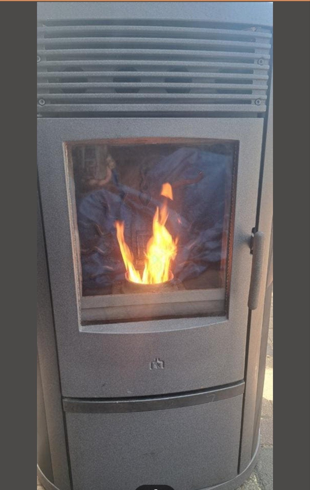 Edalkamin IRIS 8 KW Pelletkachel, Ophalen, Gebruikt, Overige brandstoffen, Pelletkachel