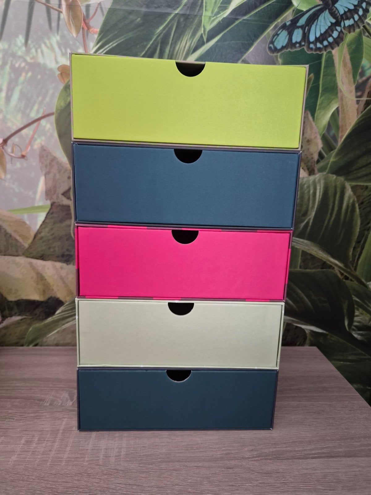 Opbergdoosjes (leeg) 5 stuks goodiebox, Ophalen, Doos, Minder dan 35 cm, Zo goed als nieuw