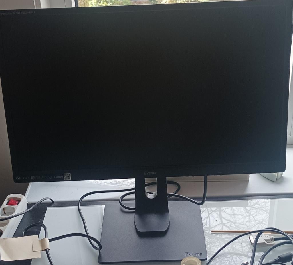 Iiyama ProLite XB2483HSU 24inch Full HD HDMI monitor B-GRADE, Ophalen, HDMI, Gebruikt, Full HD