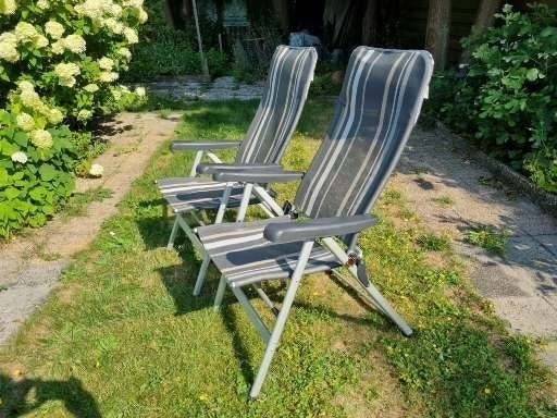 kampeerstoelen, Ophalen, Zo goed als nieuw