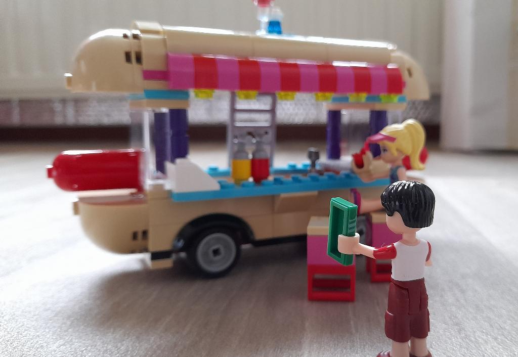 Lego Friends Hotdogwagen (41129), Compleet, Gebruikt, Lego, Friends