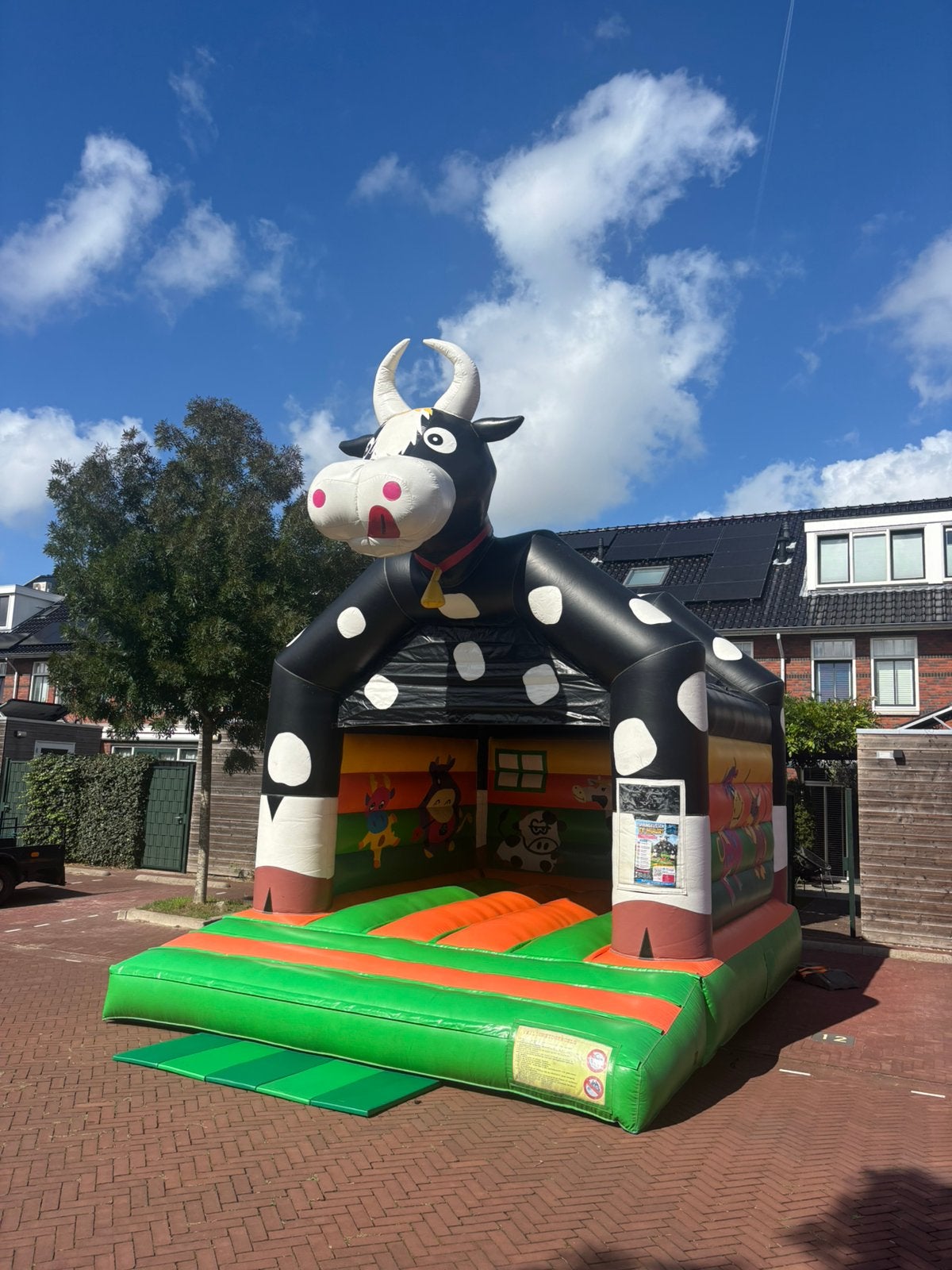 Springkussen koetje tehuur🐮, Ophalen of Verzenden, Zo goed als nieuw, Overige
