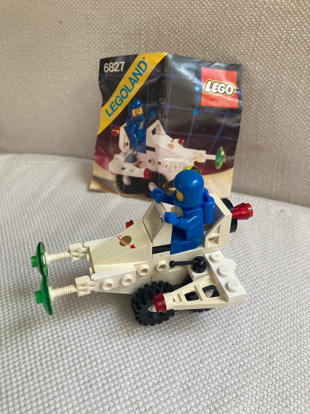 LEGO Legoland 6827 - Vliegende Scooter (Vintage), Ophalen of Verzenden, Zo goed als nieuw, Overige merken