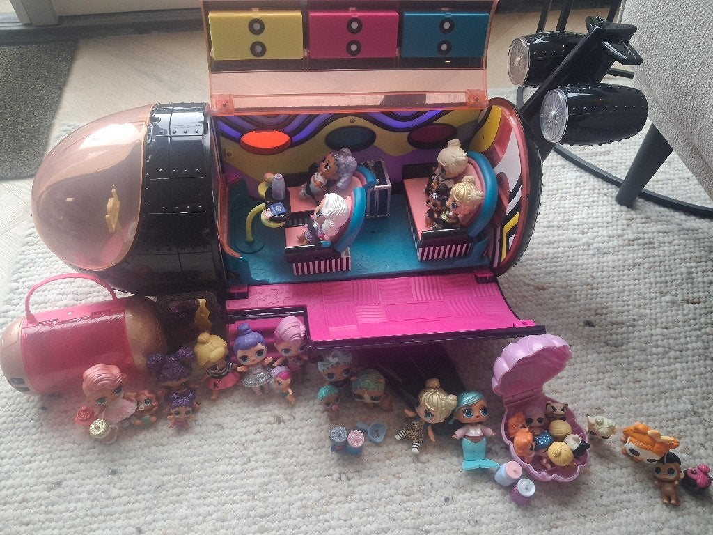 L.O.L. Surprise! Vliegtuig met poppen en accessoires, Ophalen of Verzenden, Gebruikt, Overige typen