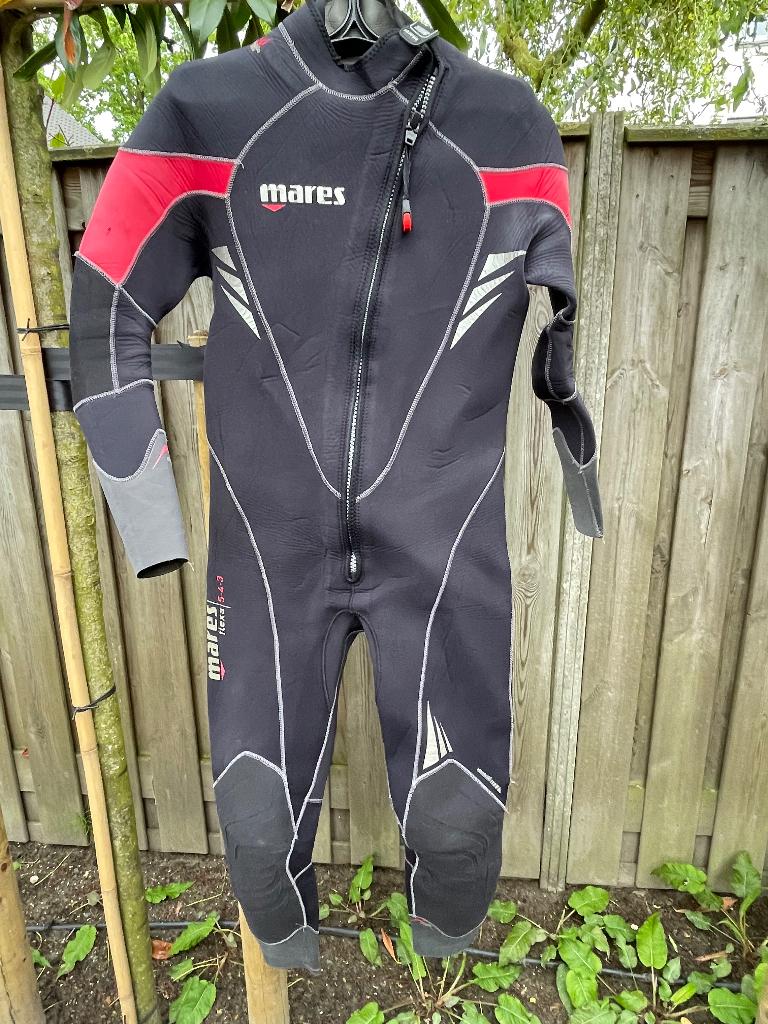 Mares Flexa 5.4.3 Heren – Maat 7  XL (Heren), Watersport en Boten, Verzenden, Gebruikt, Duikpak