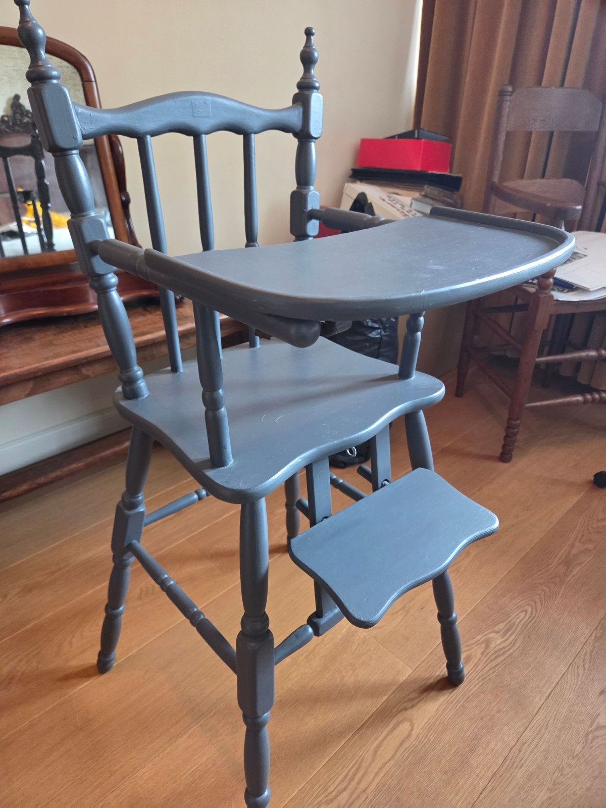 Leuke houten kinderstoel vintage, Kinderen en Baby's, Kinderstoelen, Ophalen, Gebruikt, Overige typen
