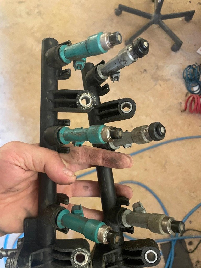 Injectorenset Toyota Aygo C1 107, Auto-onderdelen, Ophalen of Verzenden, Gebruikt, Toyota