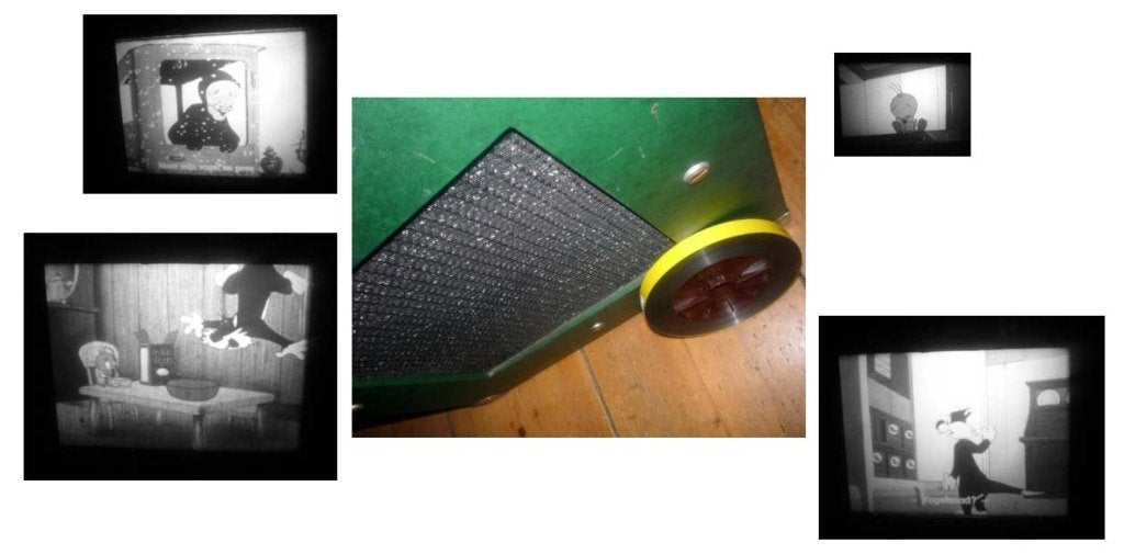 16mm film Cartoon Tweety Silvester Snow Business 6min, Ophalen of Verzenden, 16mm film