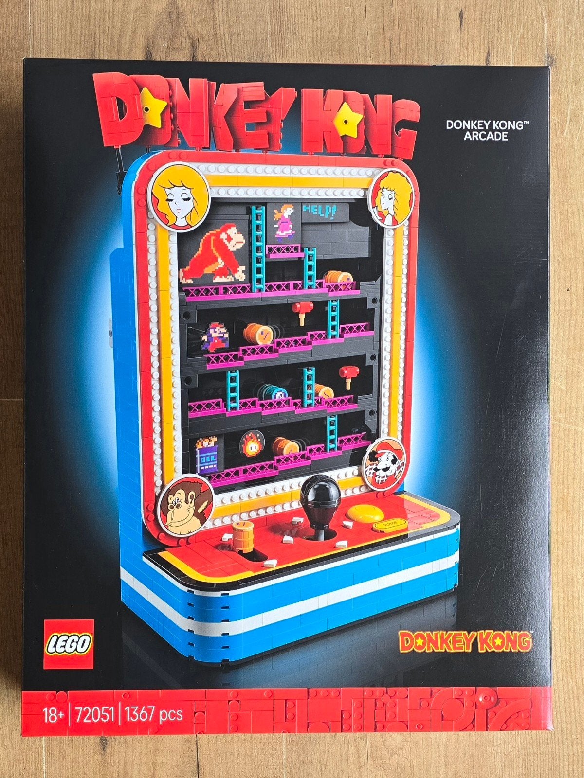 LEGO 72051 Donkey Kong Arcade - ZGAN, Ophalen of Verzenden, Zo goed als nieuw