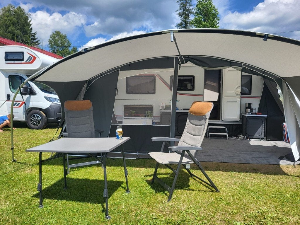 Unico Verona, Caravans en Kamperen, Ophalen, Zo goed als nieuw, Ten Cate All Season 240g/m2, Overige merken