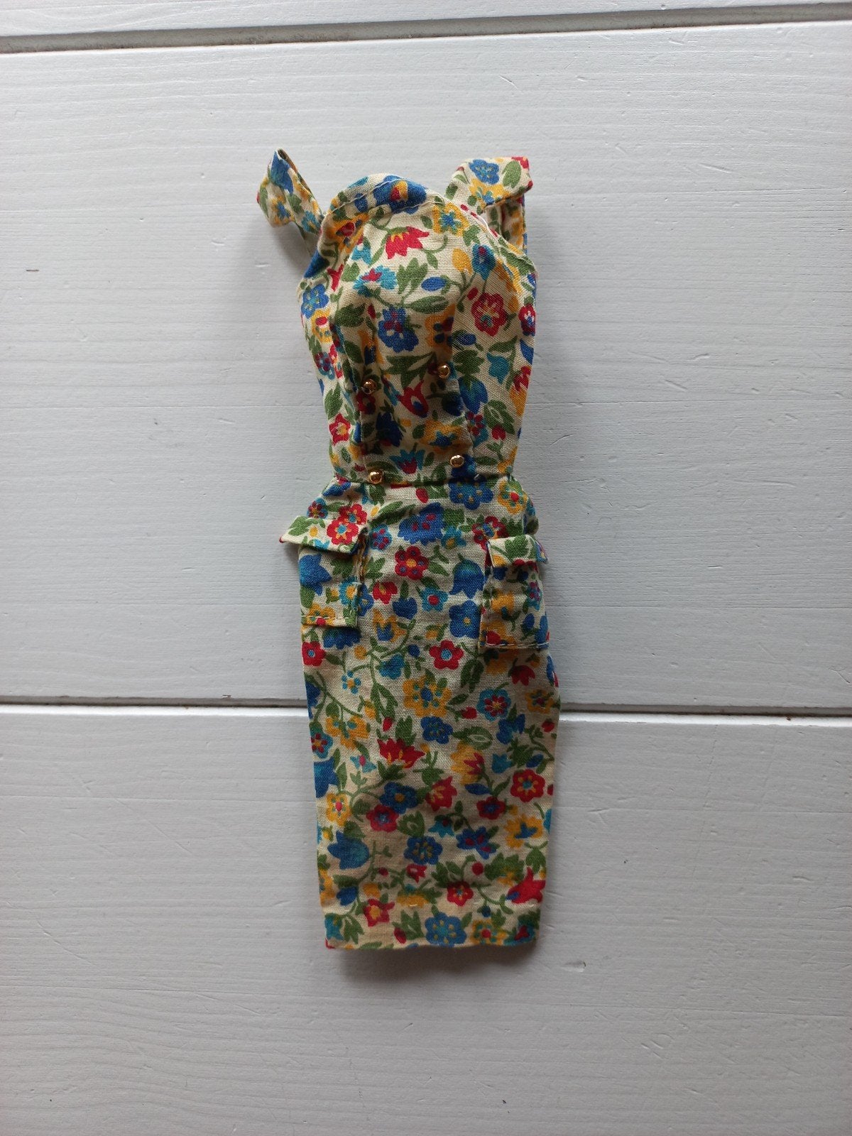 Vintage barbie jurkje, Verzamelen, Poppen, Ophalen of Verzenden, Gebruikt, Kleertjes