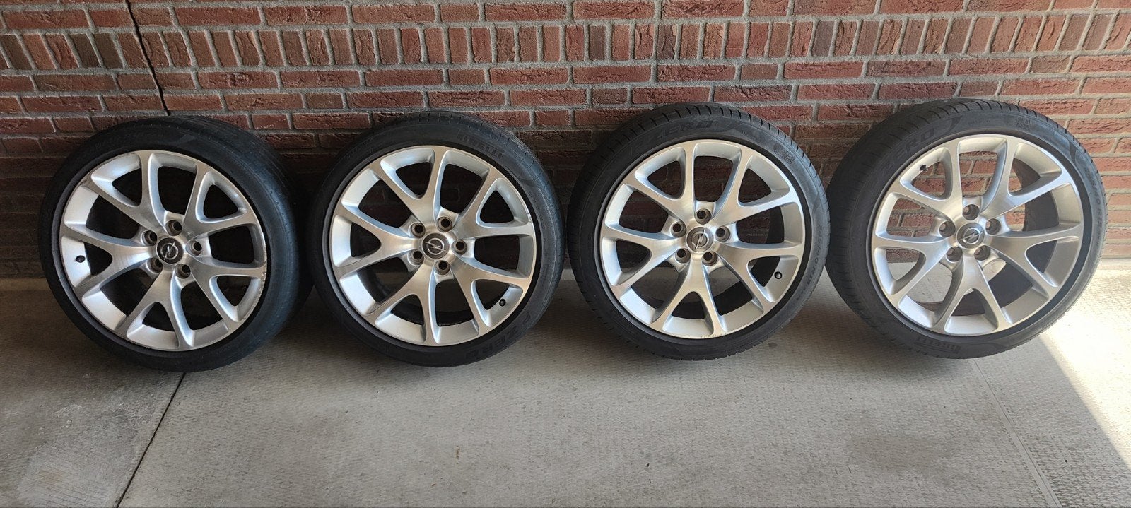 OPC Aluminium velgenset 19 inch Opel, 19 inch, Banden en Velgen, Ophalen of Verzenden, Personenwagen