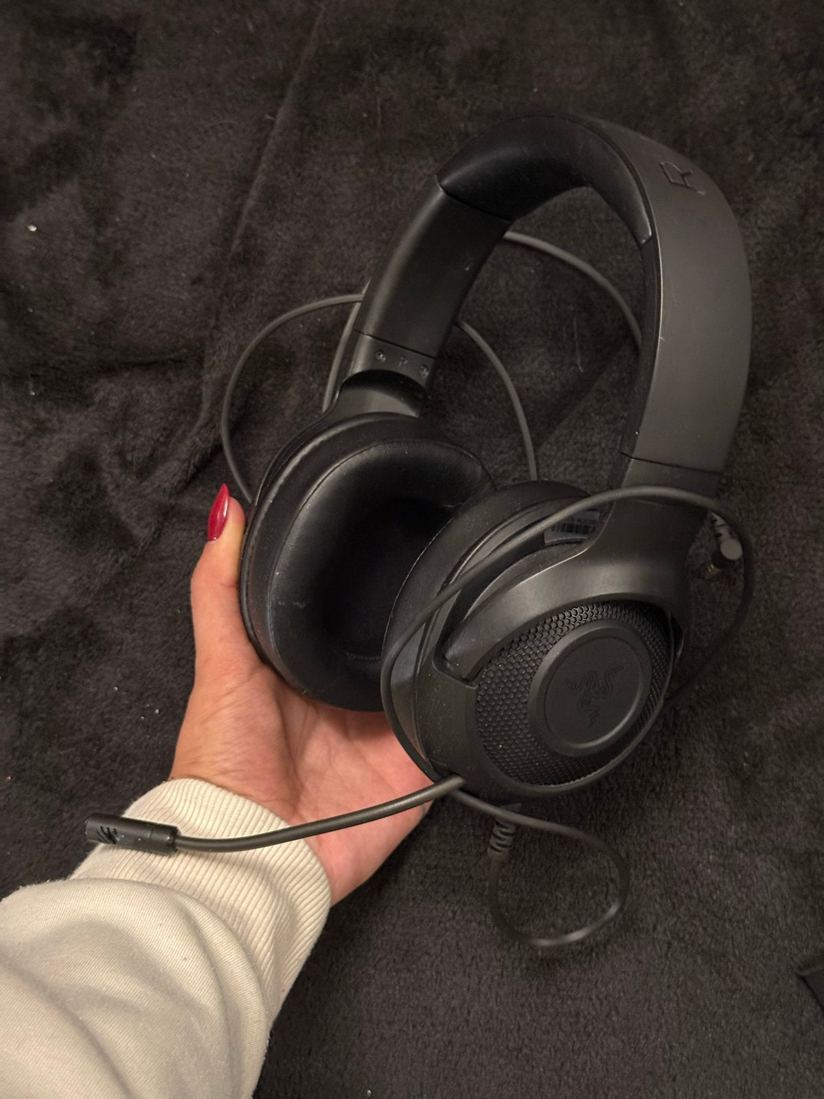 Razer Kraken Gaming Headset - Zwart, Gebruikt, Audio, Tv en Foto, Ophalen, Gebruikt, Razer, Over-ear