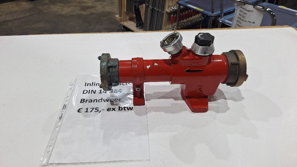 Inductor Inline Schuimmenger brandweer, Ophalen, Gebruikt, Overige typen, Industriepark 2a 9351PA Leek