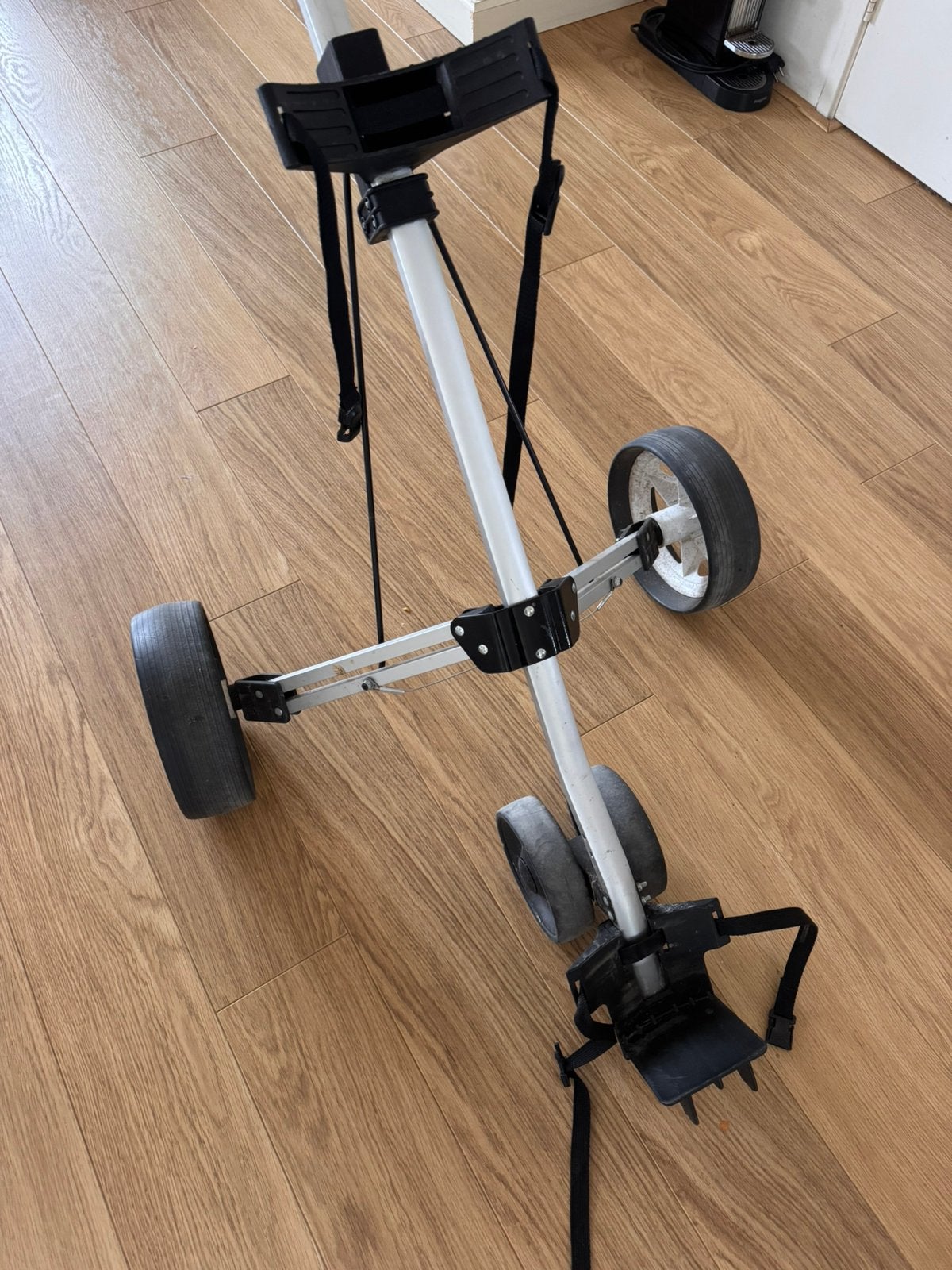 Golf trolley (Nes, Ameland), Ophalen, Gebruikt, Golfkar
