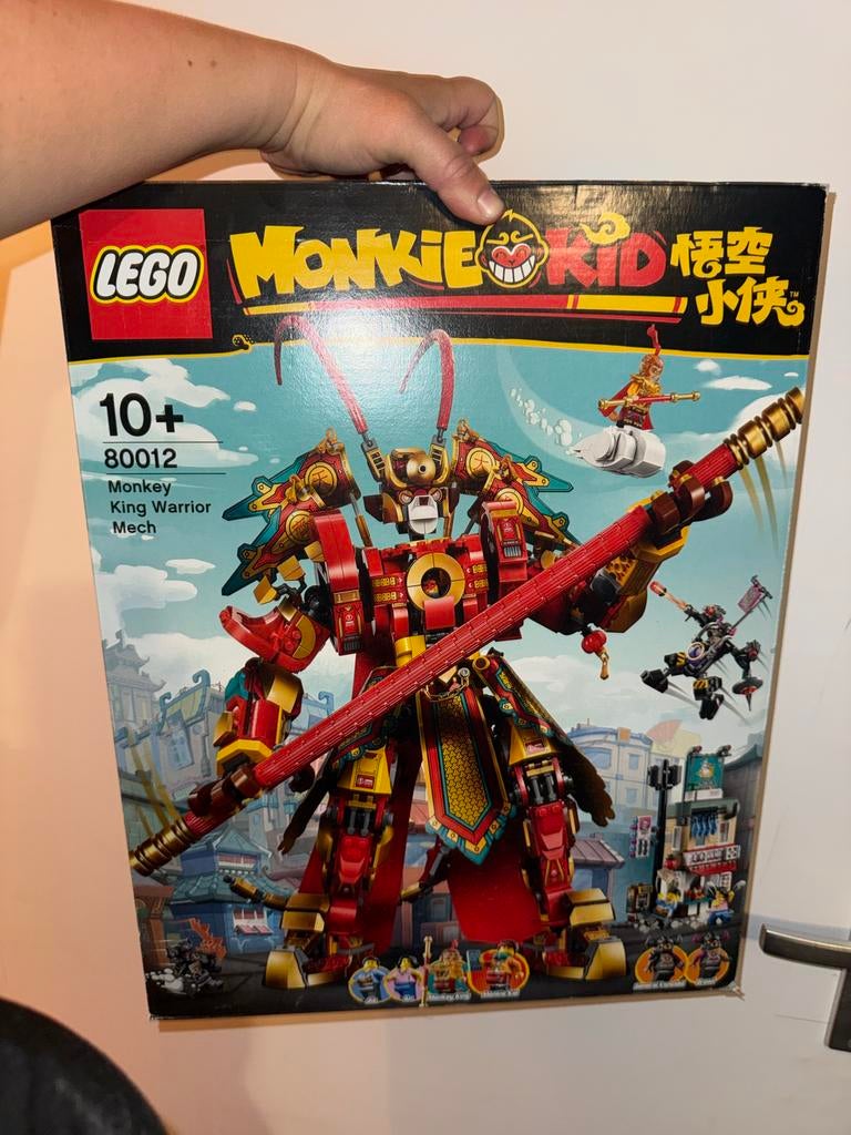 Lego Monkie Kid 80012 Monkey King Warrior Mech, Overige thema's, Lego, Nieuw, Ophalen of Verzenden