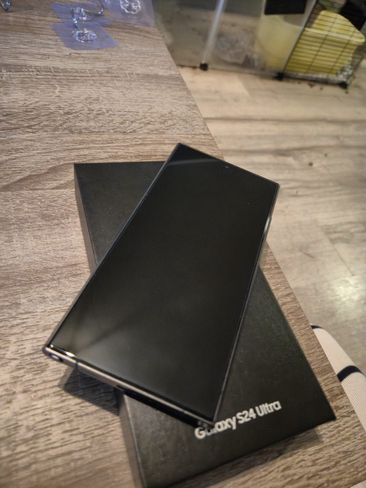 Samsung S24 Ultra 512GB Titanium Black, Overige kleuren, Galaxy S24, Zo goed als nieuw, Zonder simlock