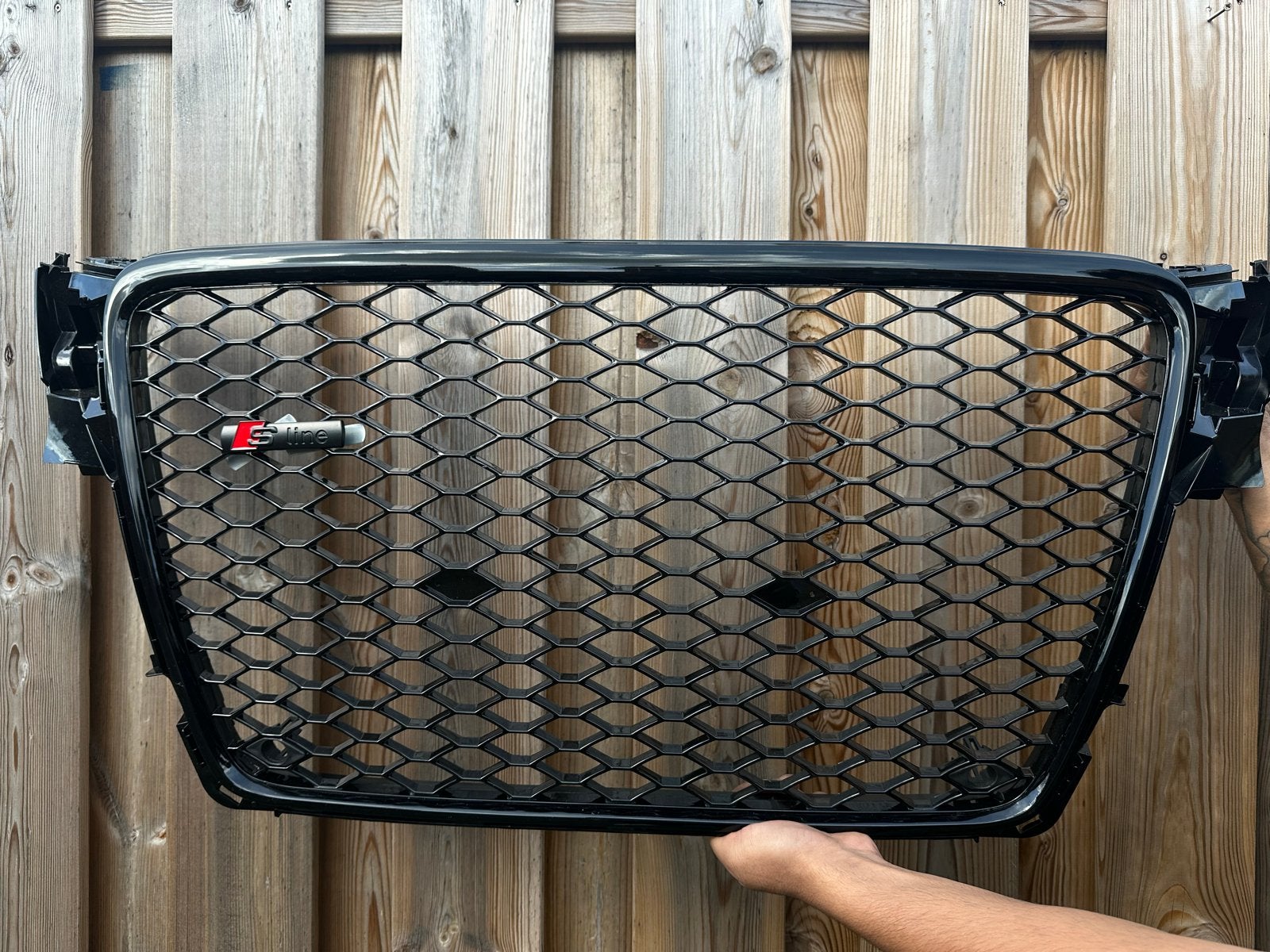 Audi A4 Grille Zwart Glans S-line, Auto-onderdelen, Ophalen, Voor, Nieuw, Audi