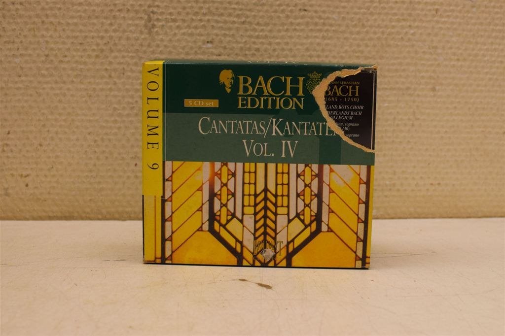 5 delig cd set Bach Edition 44386, Ophalen of Verzenden, Gebruikt