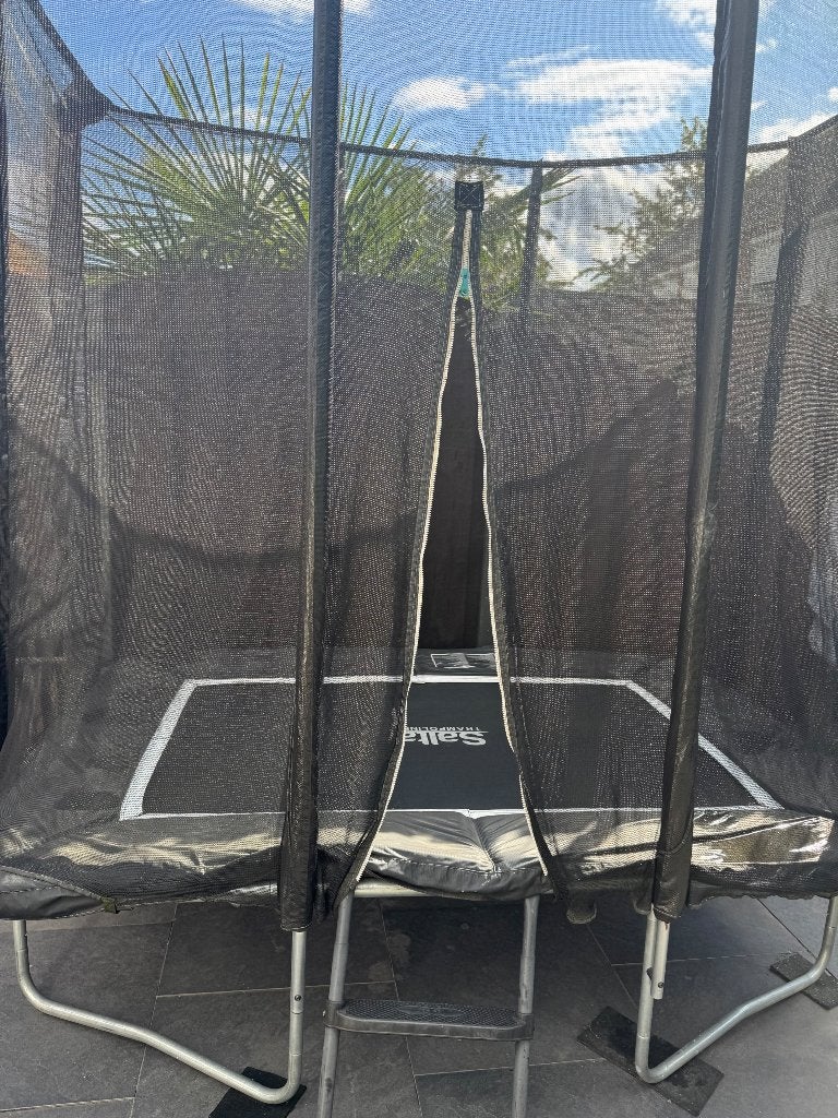 Salto trampoline, Ophalen, Gebruikt