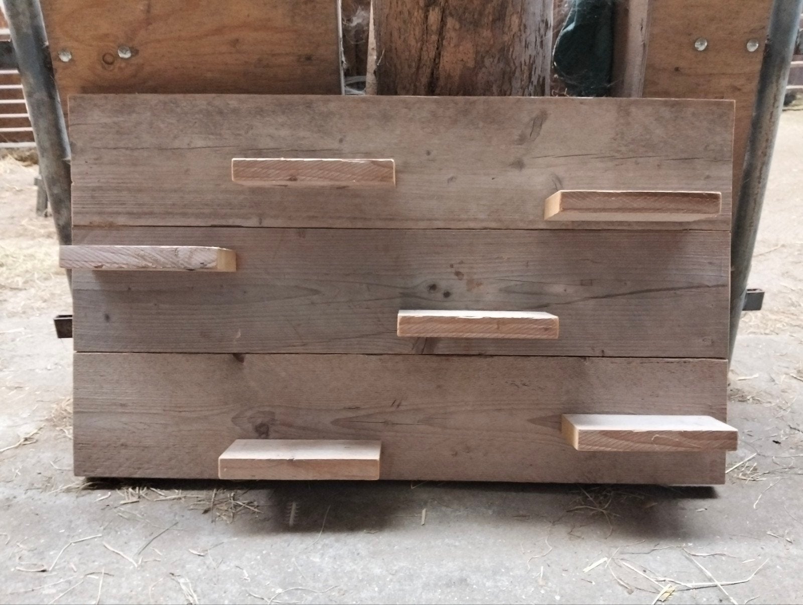 Steigerhouten wandbord, Ophalen of Verzenden
