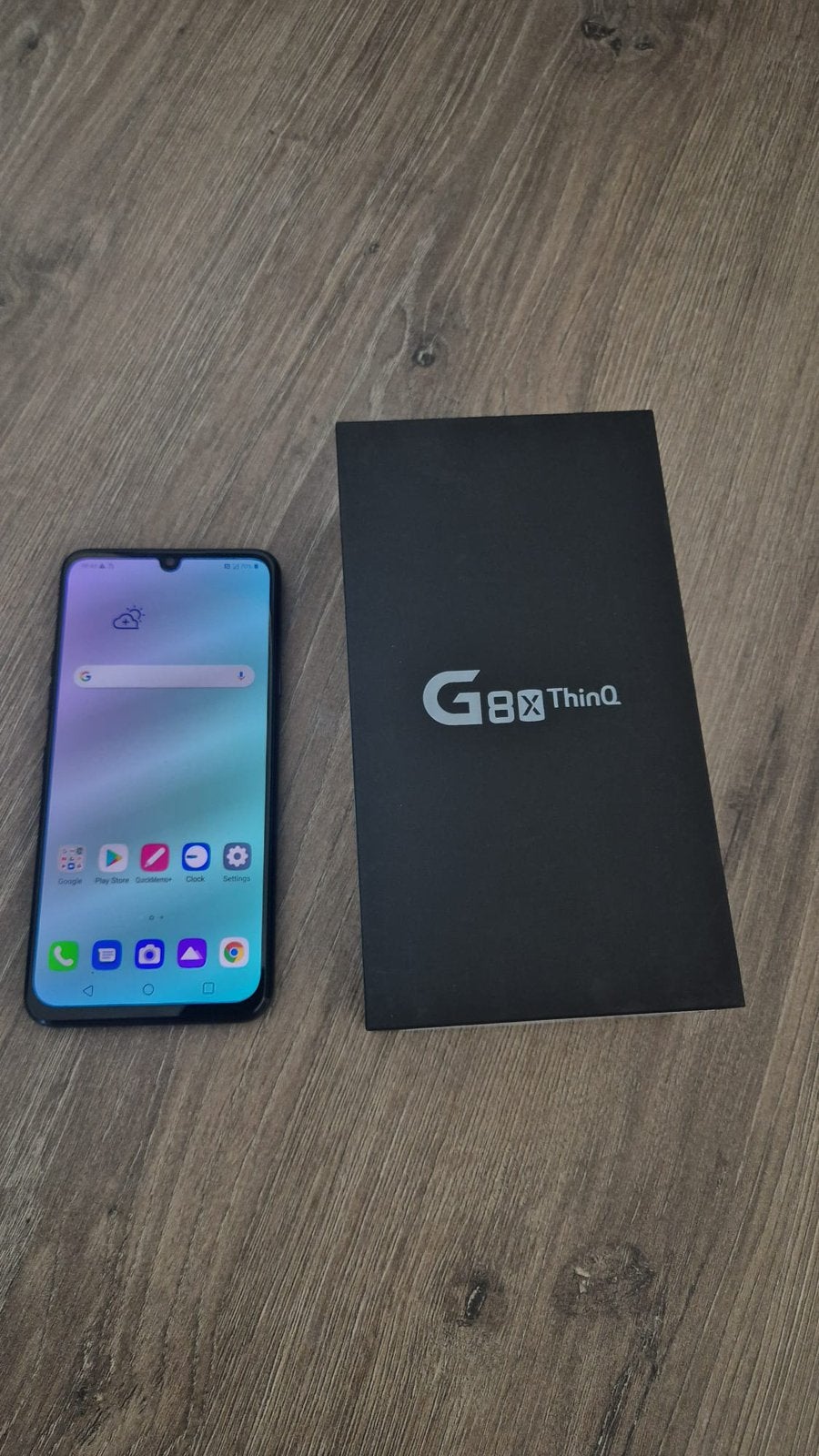 LG 8x thhinQ, 64 GB, Ophalen of Verzenden, Zo goed als nieuw, Zwart