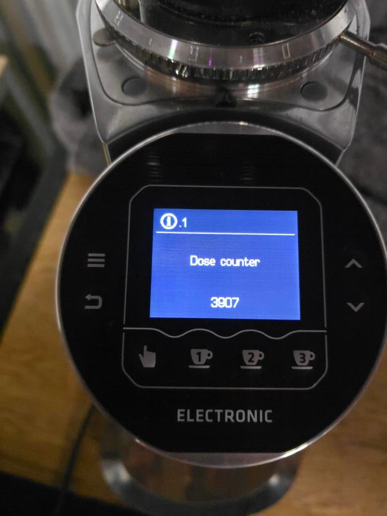 Mazzer Kony S electric koffiemolen weinig gebruikt, Ophalen, Zo goed als nieuw