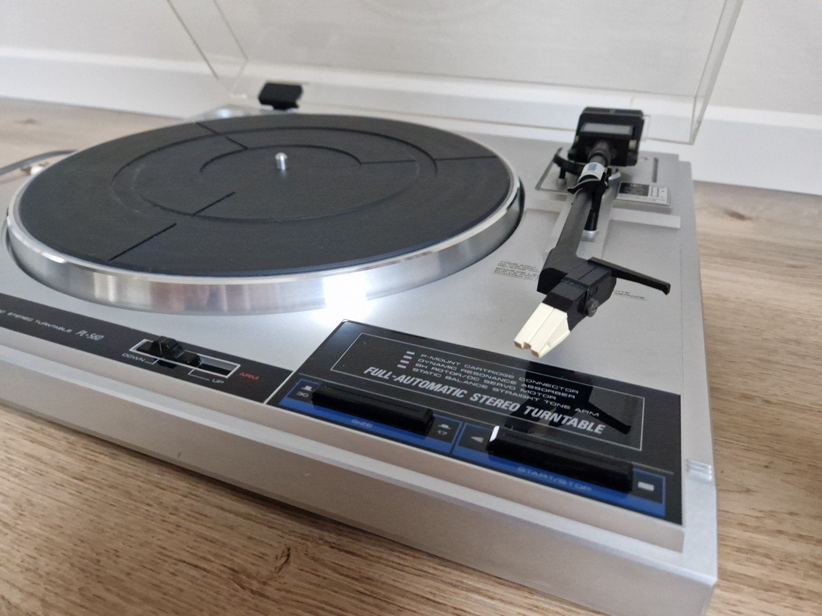 Pioneer PL-560 Volautomatische Stereo Platenspeler, Audio, Tv en Foto, Platenspelers, Ophalen of Verzenden, Gebruikt, Platenspeler