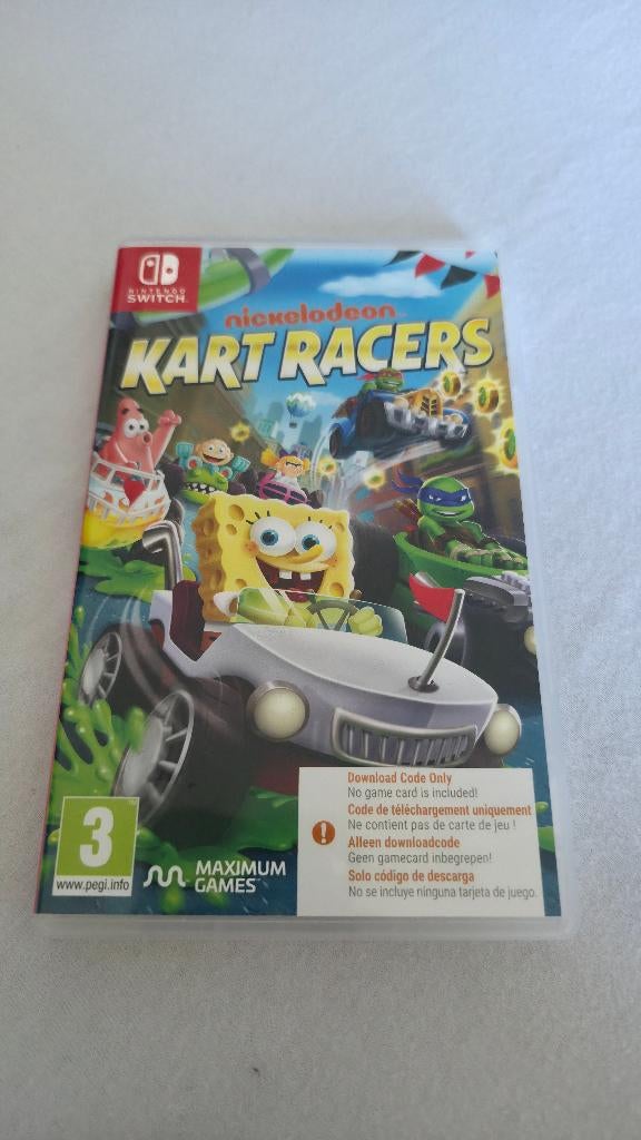 nickelodeon kart racers, Spelcomputers en Games, Games | Nintendo Switch, Racen en Vliegen, Nieuw, Ophalen of Verzenden, 3 spelers of meer