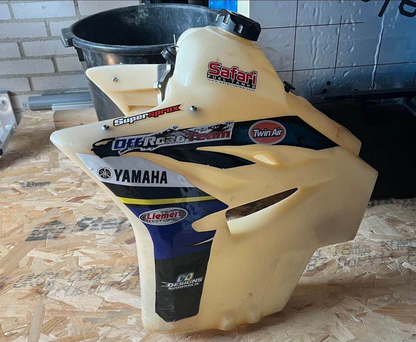 Safari Fuel Tank 16 liter Yamaha WR450 2012 - 2015, Ophalen of Verzenden, Gebruikt